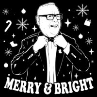 Merry & Bright Unisex Long Sleeve Admin Design